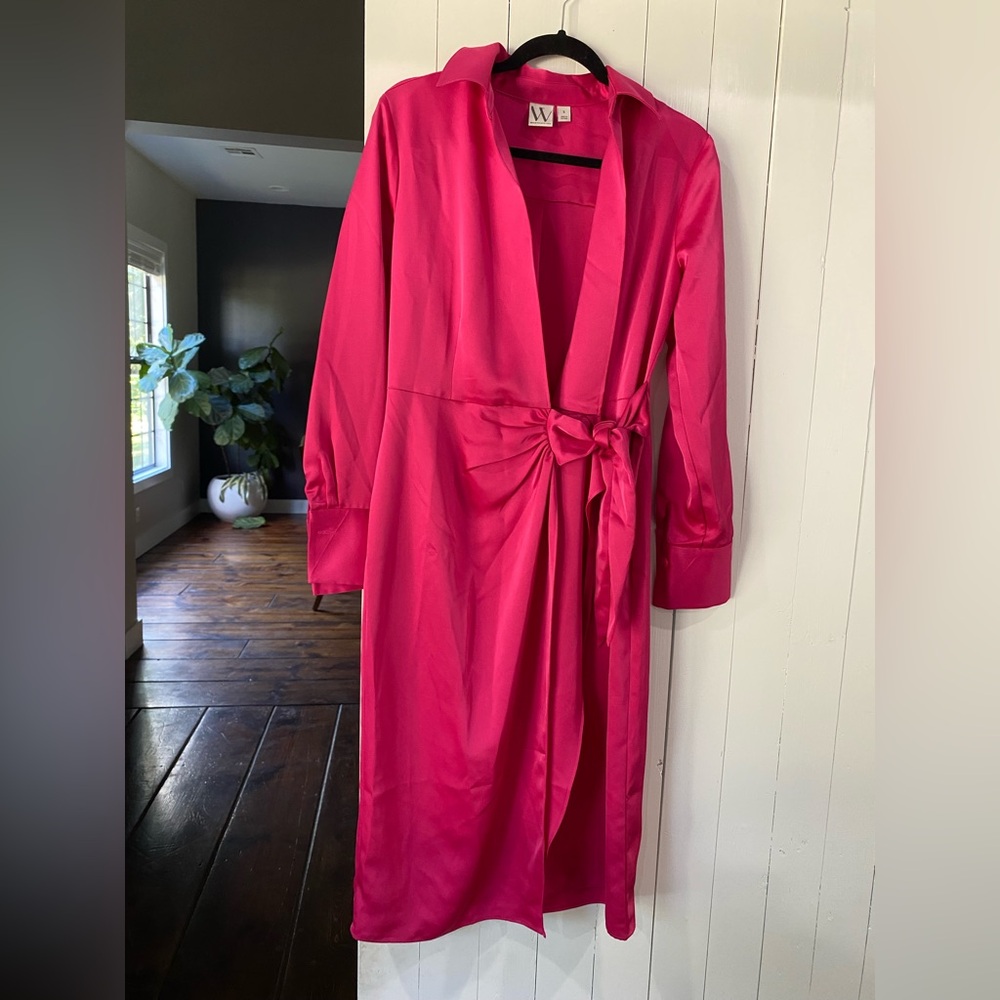 Worthington Pink Satin Dress